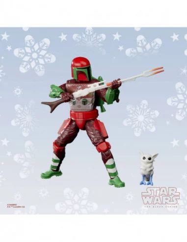 Star Wars Black Series Figura Mandalorian Warrior (Holiday Edition) 15 cm