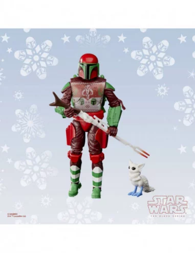 Star Wars Black Series Figura Mandalorian Warrior (Holiday Edition) 15 cm
