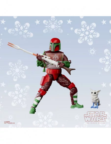 Star Wars Black Series Figura Mandalorian Warrior (Holiday Edition) 15 cm
