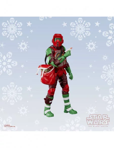 Star Wars Black Series Figura Scout Trooper (Holiday Edition) 15 cm