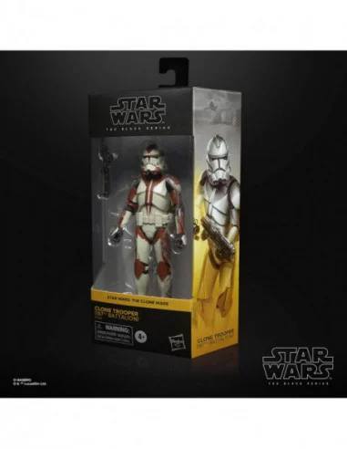 Star Wars: The Clone Wars Black Series Figura Clone Trooper (187th Battalion) 15 cm