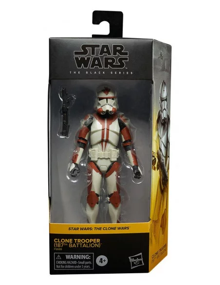Star Wars: The Clone Wars Black Series Figura Clone Trooper (187th Battalion) 15 cm