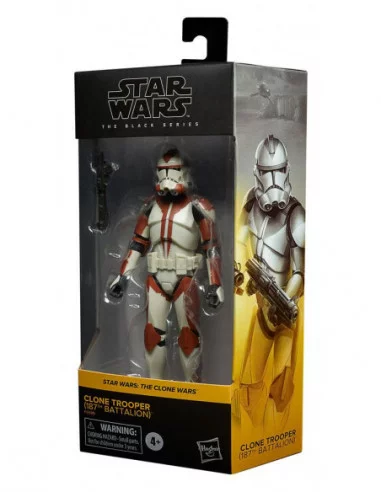 Star Wars: The Clone Wars Black Series Figura Clone Trooper (187th Battalion) 15 cm