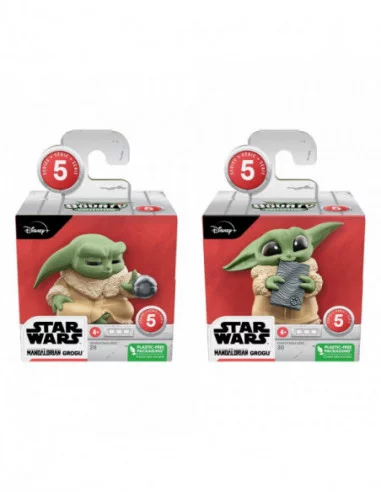Star Wars Bounty Collection Pack de 2 Figuras Grogu Force Focus & Beskar Bite 6 cm