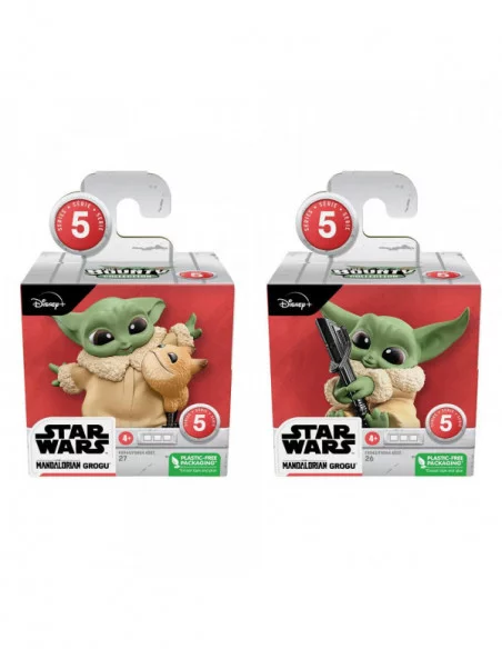 Star Wars Bounty Collection Pack de 2 Figuras Grogu Loth-Cat Cuddles & Darksaber Discovery 6 cm