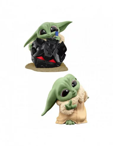 Star Wars Bounty Collection Pack de 2 Figuras Grogu Helmet Hijinks & Peek-A-Boo 6 cm