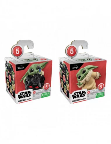 Star Wars Bounty Collection Pack de 2 Figuras Grogu Helmet Hijinks & Peek-A-Boo 6 cm
