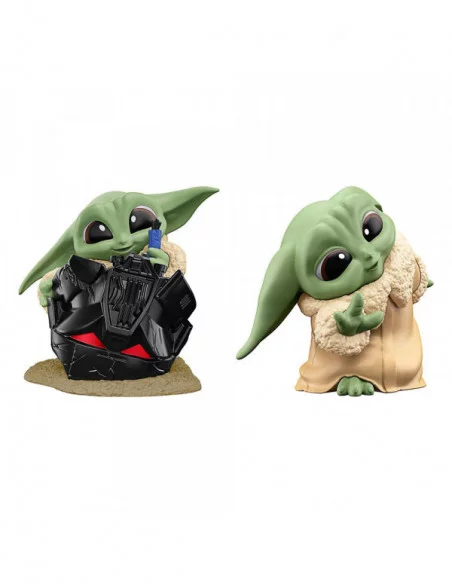Star Wars Bounty Collection Pack de 2 Figuras Grogu Helmet Hijinks & Peek-A-Boo 6 cm