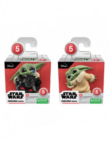 Star Wars Bounty Collection Pack de 2 Figuras Grogu Helmet Hijinks & Peek-A-Boo 6 cm