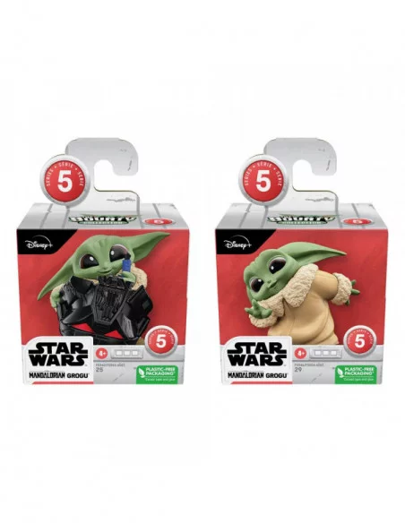 Star Wars Bounty Collection Pack de 2 Figuras Grogu Helmet Hijinks & Peek-A-Boo 6 cm