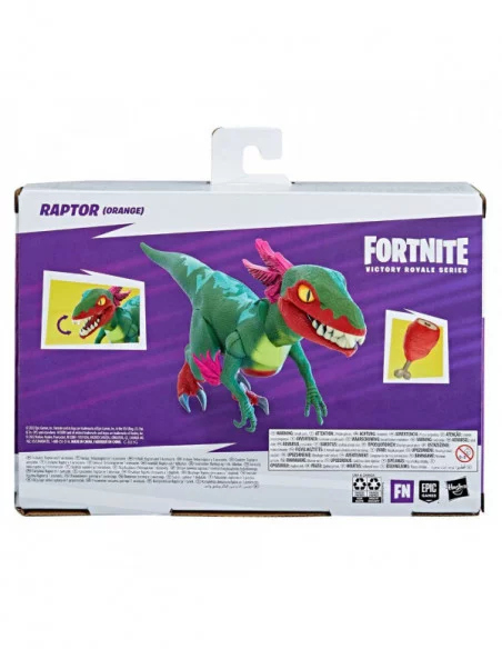 Fortnite Victory Royale Series Figura Raptor (Orange) 15 cm