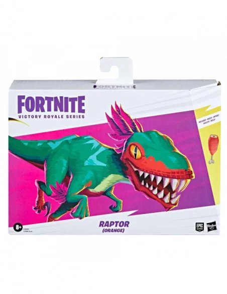 Fortnite Victory Royale Series Figura Raptor (Orange) 15 cm
