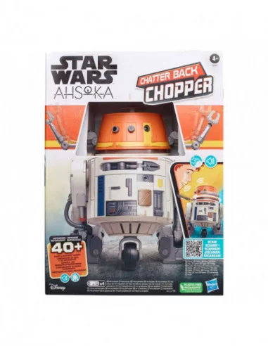Star Wars: Ahsoka Figura Electrónica Animatronic Chatter Back Chopper 19 cm