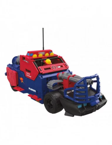 Transformers x G.I. Joe Figuras Decepticon Soundwave Dreadnok Thunder Machine with Zarana & Zartan