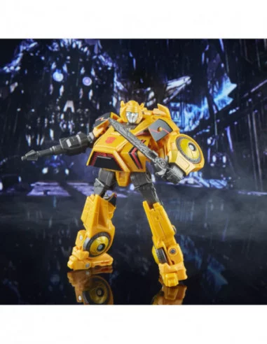 Transformers Generations Figura Studio Series Deluxe Class Gamer Edition Bumblebee 11 cm