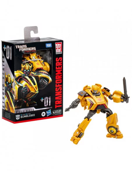 Transformers Generations Figura Studio Series Deluxe Class Gamer Edition Bumblebee 11 cm