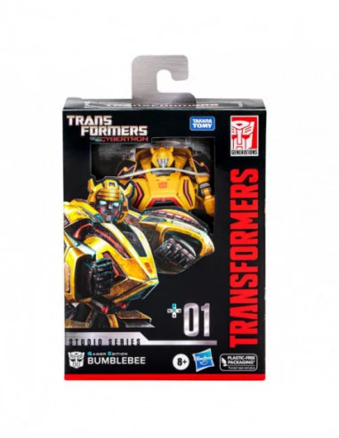 Transformers Generations Figura Studio Series Deluxe Class Gamer Edition Bumblebee 11 cm
