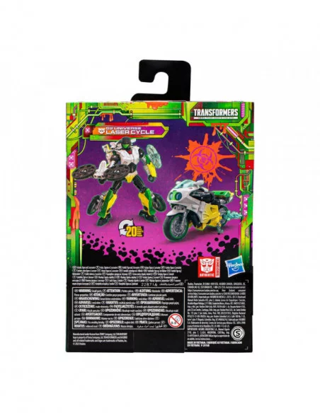 Transformers Generations Legacy Evolution Deluxe Class Action Figura G2 Universe Laser Cycle 14 cm