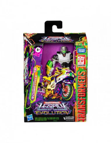 Transformers Generations Legacy Evolution Deluxe Class Action Figura G2 Universe Laser Cycle 14 cm