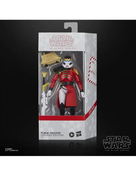 Star Wars Black Series Figura Purge Trooper (Holiday Edition) 15 cm