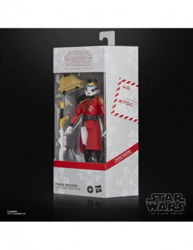 Star Wars Black Series Figura Purge Trooper (Holiday Edition) 15 cm