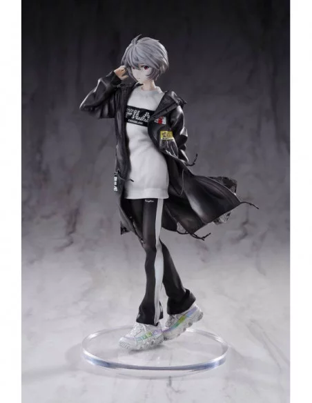 Neon Genesis Evangelion Estatua PVC 1/7 Rei Ayanami Radio Eva Part 2 Original Color Limited Ver. 25 cm