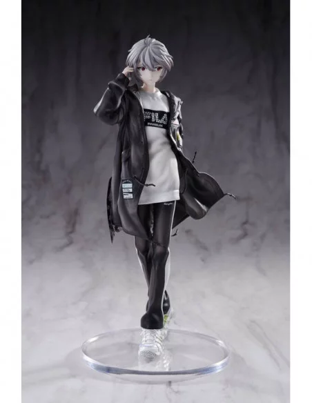 Neon Genesis Evangelion Estatua PVC 1/7 Rei Ayanami Radio Eva Part 2 Original Color Limited Ver. 25 cm