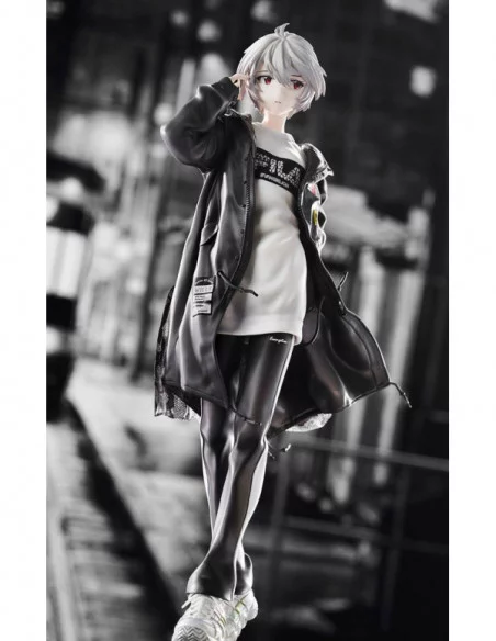 Neon Genesis Evangelion Estatua PVC 1/7 Rei Ayanami Radio Eva Part 2 Original Color Limited Ver. 25 cm