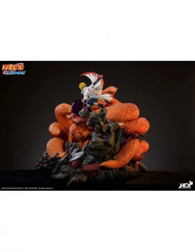 Naruto Shippuden Estatua 1/8 Battle of Destiny Namikaze Minato vs Kurama 59 cm