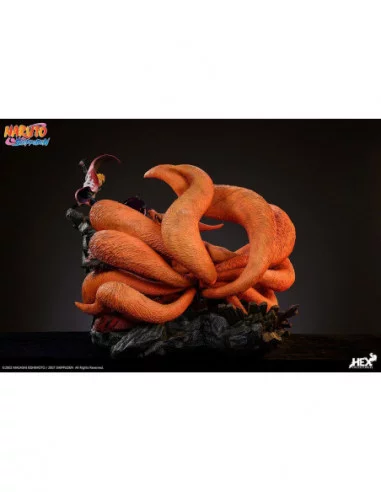 Naruto Shippuden Estatua 1/8 Battle of Destiny Namikaze Minato vs Kurama 59 cm