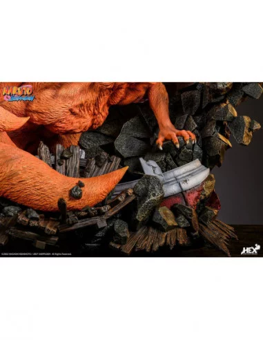 Naruto Shippuden Estatua 1/8 Battle of Destiny Namikaze Minato vs Kurama 59 cm