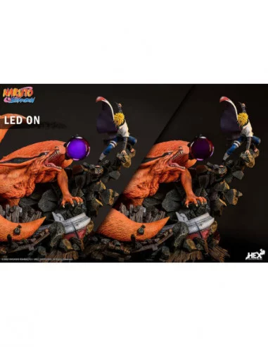 Naruto Shippuden Estatua 1/8 Battle of Destiny Namikaze Minato vs Kurama 59 cm