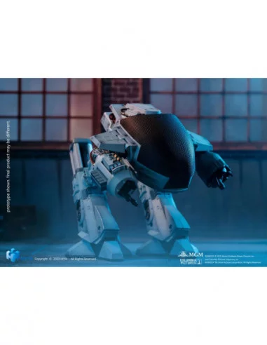 Robocop Figura con sonido Exquisite Mini 1/18 Battle Damaged ED209 15 cm