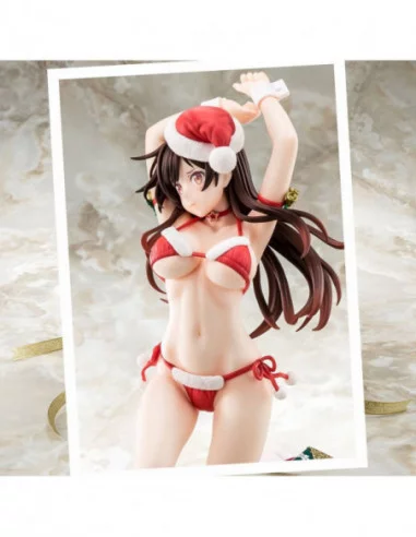 Rent-A-Girlfriend Estatua PVC 1/6 Mizuhara Chizuru Santa Bikini de Fuwamoko 2nd Xmas 26 cm
