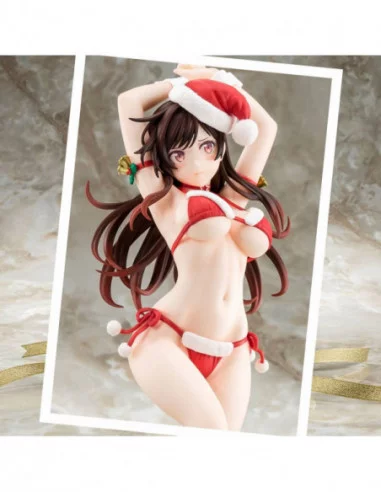 Rent-A-Girlfriend Estatua PVC 1/6 Mizuhara Chizuru Santa Bikini de Fuwamoko 2nd Xmas 26 cm