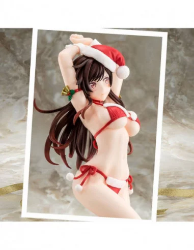 Rent-A-Girlfriend Estatua PVC 1/6 Mizuhara Chizuru Santa Bikini de Fuwamoko 2nd Xmas 26 cm