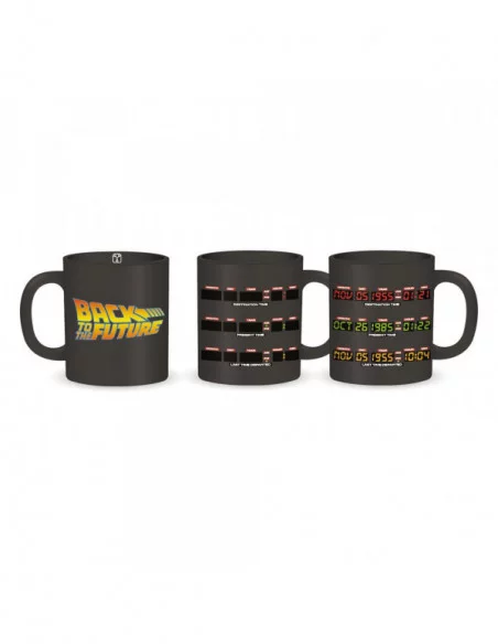 Regreso al futuro Taza con efecto térmico Times