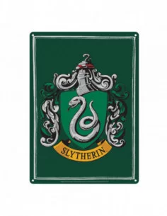 Harry Potter Placa de Chapa Slytherin 21 x 15 cm