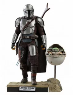 Star Wars The Mandalorian Pack de 2 Figuras 1/6 The Mandalorian & The Child Deluxe 30 cm