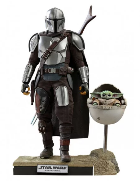 Star Wars The Mandalorian Pack de 2 Figuras 1/6 The Mandalorian & The Child Deluxe 30 cm