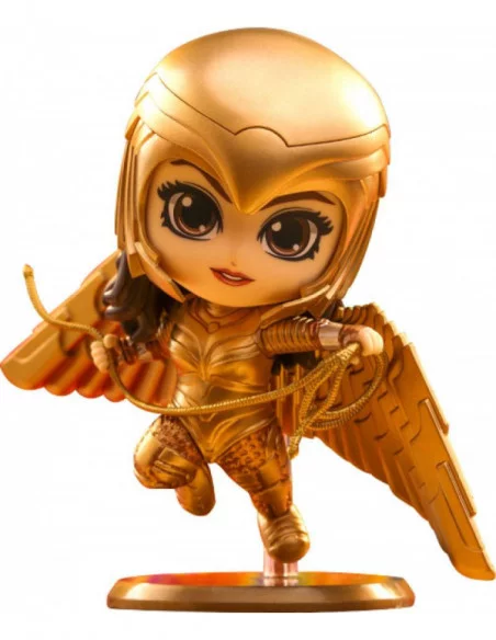Wonder Woman 1984 Minifigura Cosbaby (S) Golden Armor Wonder Woman (Flying Version) 10 cm