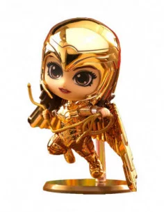 Wonder Woman 1984 Minifigura Cosbaby (S) Golden Armor Wonder Woman (Metallic Gold Version) 10 cm
