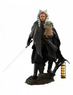Star Wars The Mandalorian Pack de 2 Figuras 1/6 Ahsoka Tano & Grogu 29 cm