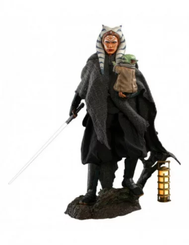 Star Wars The Mandalorian Pack de 2 Figuras 1/6 Ahsoka Tano & Grogu 29 cm