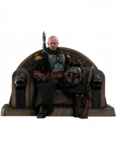 Star Wars The Mandalorian Figura 1/6 Boba Fett (Repaint Armor) and Throne 30 cm