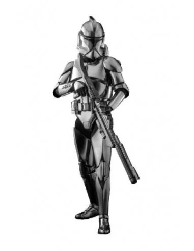 Star Wars Figura 1/6 Clone Trooper (Chrome Version) 2022 Convention Exclusive 30 cm