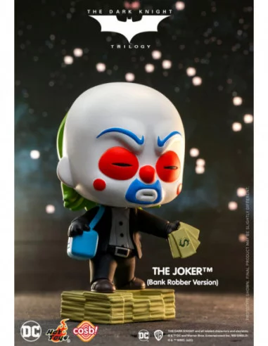 The Dark Knight Trilogy Minifigura Cosbi The Joker (Bank Robber) 8 cm