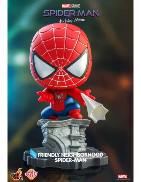Spider-Man: No Way Home Minifigura Cosbi Friendly Neighborhood Spider-Man 8 cm
