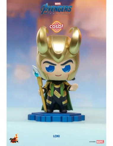 Vengadores: Endgame Minifigura Cosbi Loki 8 cm