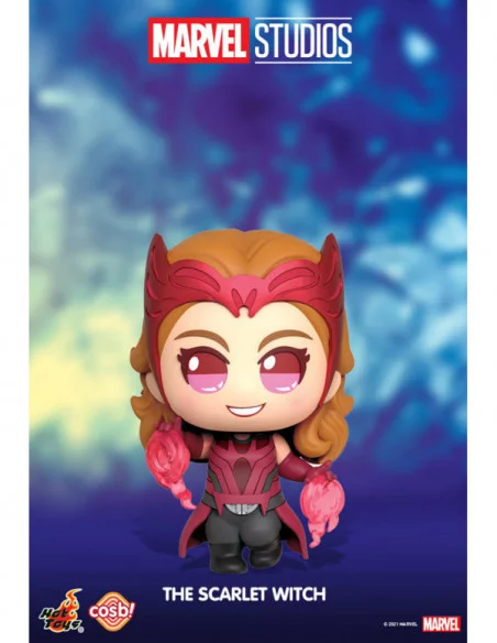 Bruja Escarlata y Visión Minifigura Cosbi Scarlet Witch 8 cm